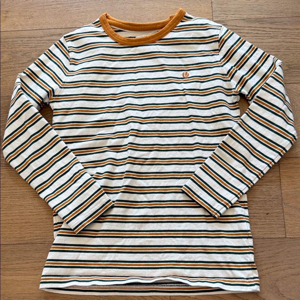 Fat Face Young Crew Long Sleeve Tee - 8/9